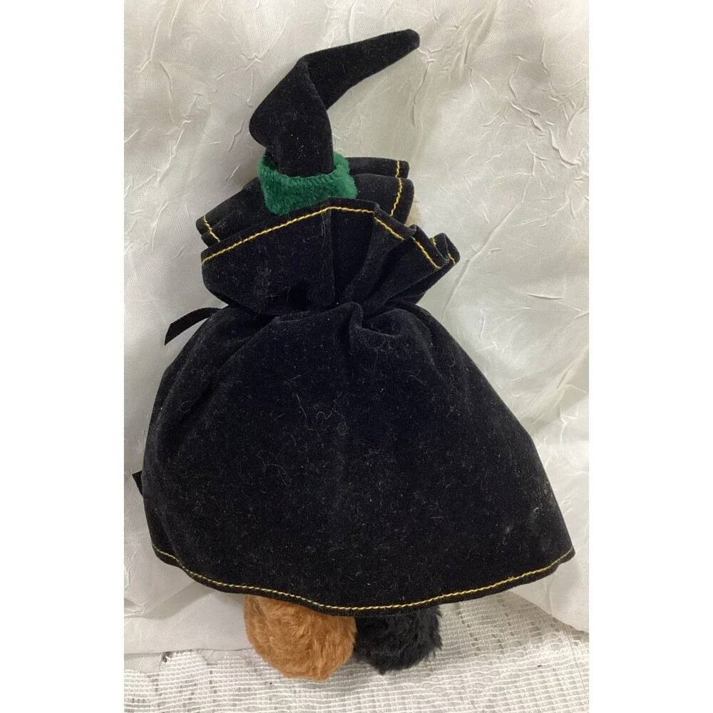 Boyd's Bears H.C. Accents Witch Warlock Teddy Bear Plush Halloween Decor 2000
